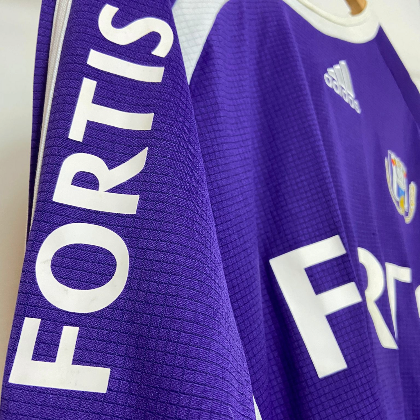 RSC Anderlecht 06/07 - Vanden Borre (XL) MATCHISSUED/WORN & SIGNED